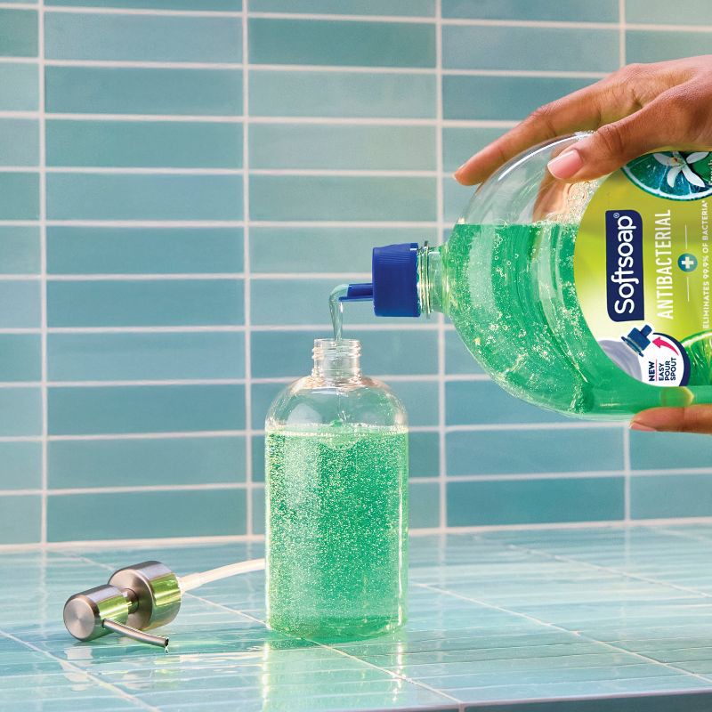 slide 2 of 20, Softsoap Antibacterial Liquid Hand Soap Refill - Fresh Citrus - 50 fl oz, 50 fl oz