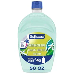 Softsoap Antibacterial Liquid Hand Soap Refill - Fresh Citrus - 50 fl oz