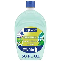 Softsoap Antibacterial Liquid Hand Soap Refill - Fresh Citrus - 50 fl oz