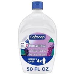 Softsoap Antibacterial Liquid Hand Soap Refill - White Tea & Berry - 50 fl oz