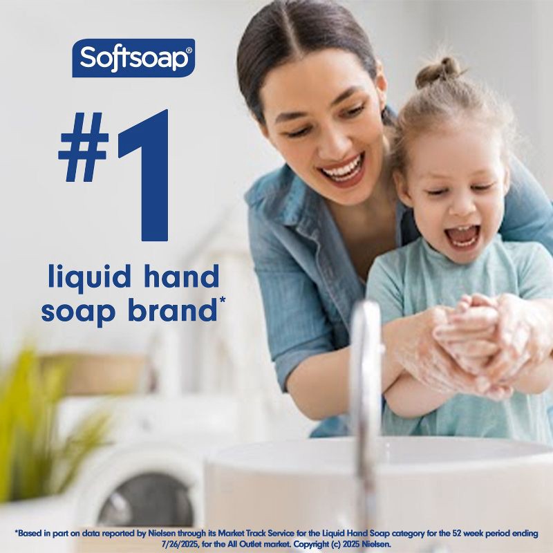 slide 9 of 17, Softsoap Moisturizing Liquid Hand Soap Refill - Milk & Honey - 50 fl oz, 50 fl oz