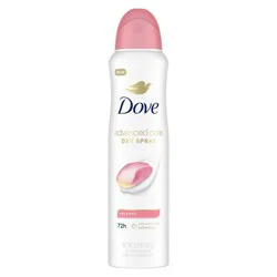 Dove Beauty Advanced Care Rose Petals 72-Hour Women's Antiperspirant & Deodorant Dry Spray - 3.8oz