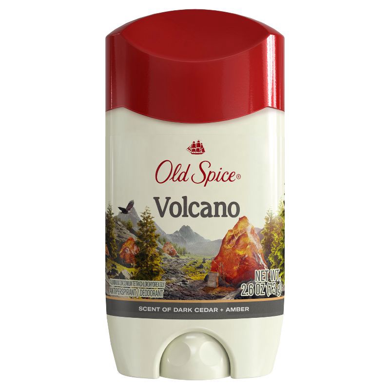 slide 2 of 9, Old Spice Men's Volcano with Charcoal Antiperspirant & Deodorant - 2.6oz, 2.6 oz