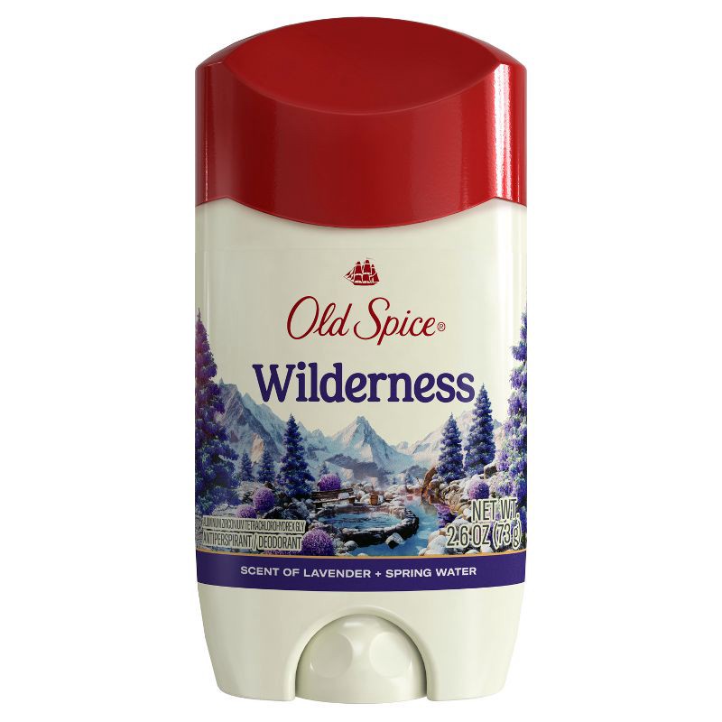 slide 3 of 9, Old Spice Men's Wilderness with Lavender Antiperspirant & Deodorant - 2.6oz, 2.6 oz