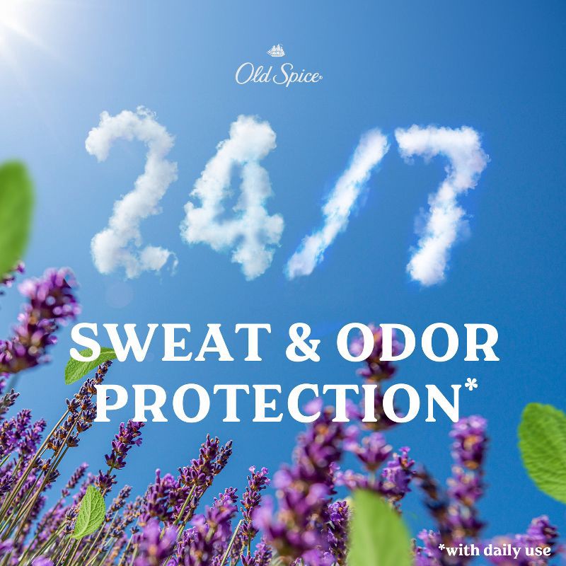 slide 5 of 9, Old Spice Men's Wilderness with Lavender Antiperspirant & Deodorant - 2.6oz, 2.6 oz