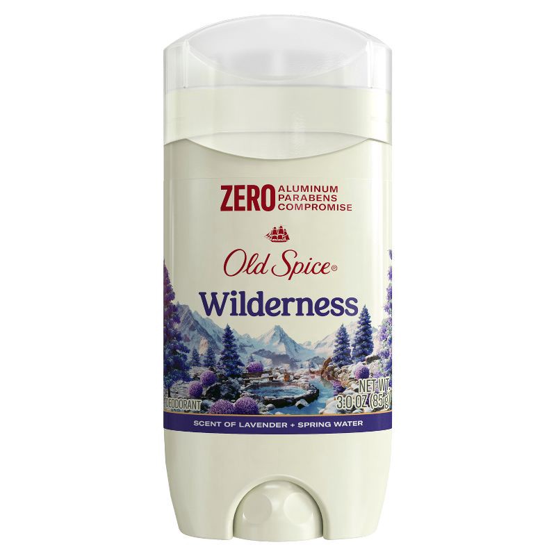 slide 7 of 8, Old Spice Men's Deodorant Wilderness with Lavender - Aluminum-Free 3oz, 3 oz