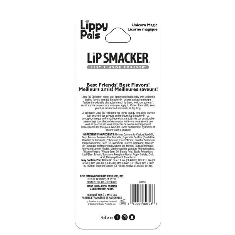 slide 4 of 4, Lip Smacker Lippy Pal Lip Balm - Unicorn Magic - 0.14oz, 0.14 oz