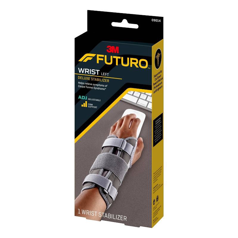 slide 2 of 7, FUTURO Deluxe Wrist Stabilizer - Left Hand, 1 ct