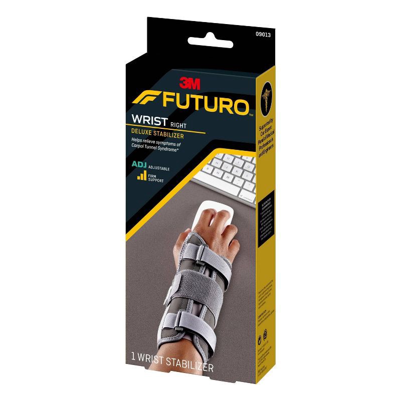 slide 2 of 8, FUTURO Deluxe Wrist Stabilizer - Right Hand, 1 ct