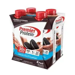 Premier Protein Nutritional Shake - Cookies & Cream - 11 fl oz/4pk