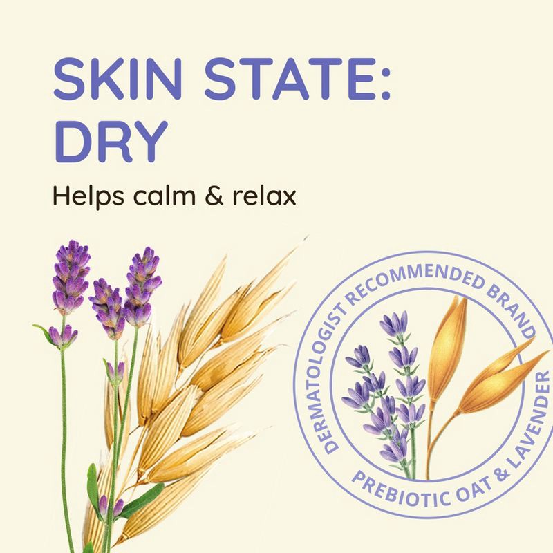 slide 6 of 11, Aveeno Stress Relief Body Wash with Lavender & Chamomile, 33oz, 33 oz