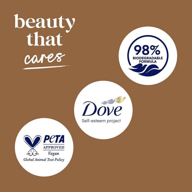 slide 11 of 11, Dove Beauty Dove Restore Body Wash Pump - Coconut & Cocoa Butter 24hr Lotion-Soft Skin - Vegan & PETA Approved - 30.6 fl oz, 30.6 fl oz
