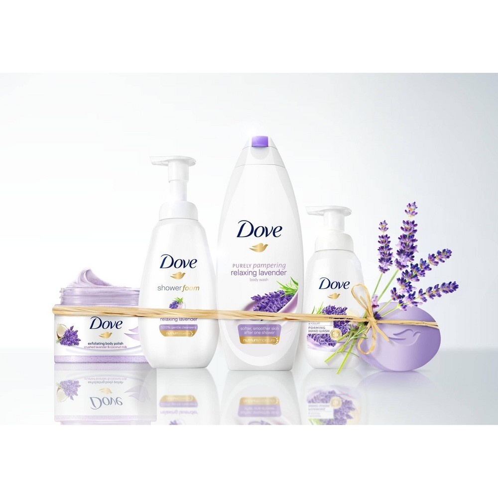 Dove Beauty Dove Relaxing Lavender Beauty Bar Soap 375 Oz 4 Ct Shipt