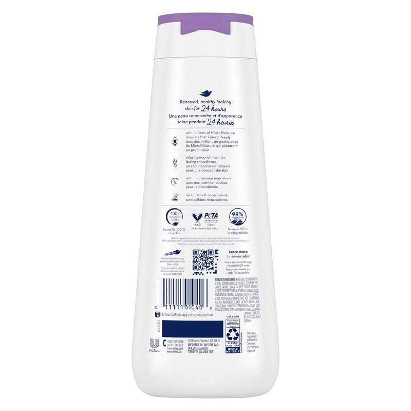 slide 3 of 8, Dove Beauty Dove Relaxing Body Wash - Lavender & Chamomile - 20 fl oz, 20 fl oz