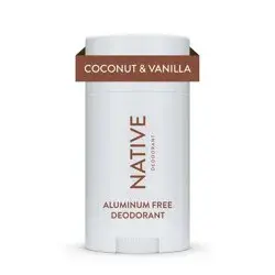 Native Deodorant - Coconut & Vanilla - Aluminum Free - 2.65 oz