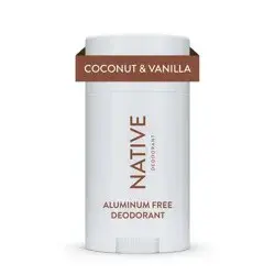 Native Deodorant - Coconut & Vanilla - Aluminum Free - 2.65 oz