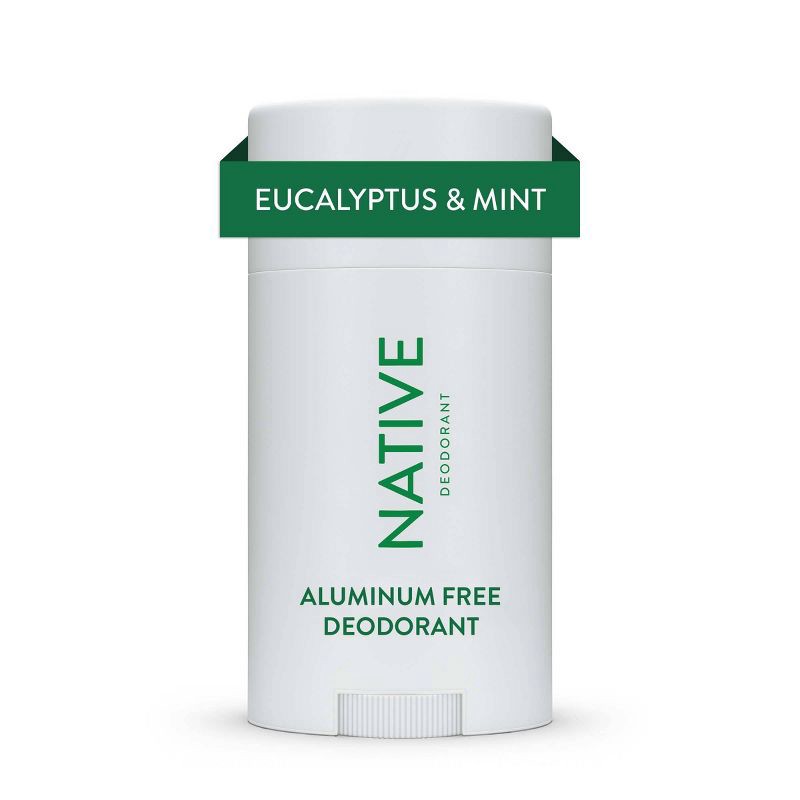 slide 1 of 8, Native Deodorant - Eucalyptus & Mint - Aluminum Free - 2.65 oz, 2.65 oz