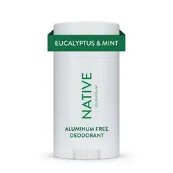 Native Deodorant - Eucalyptus & Mint - Aluminum Free - 2.65 oz