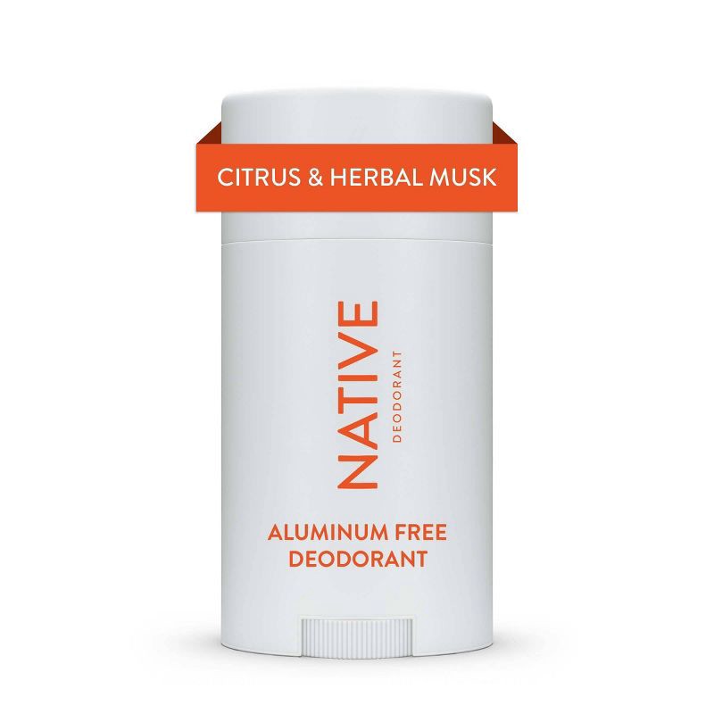 slide 1 of 8, Native Deodorant - Citrus & Herbal Musk - Aluminum Free - 2.65 oz, 2.65 oz