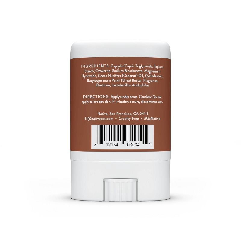 slide 2 of 5, Native Deodorant - Coconut & Vanilla - Aluminum Free - Trial Size 0.35 oz, 0.35 oz