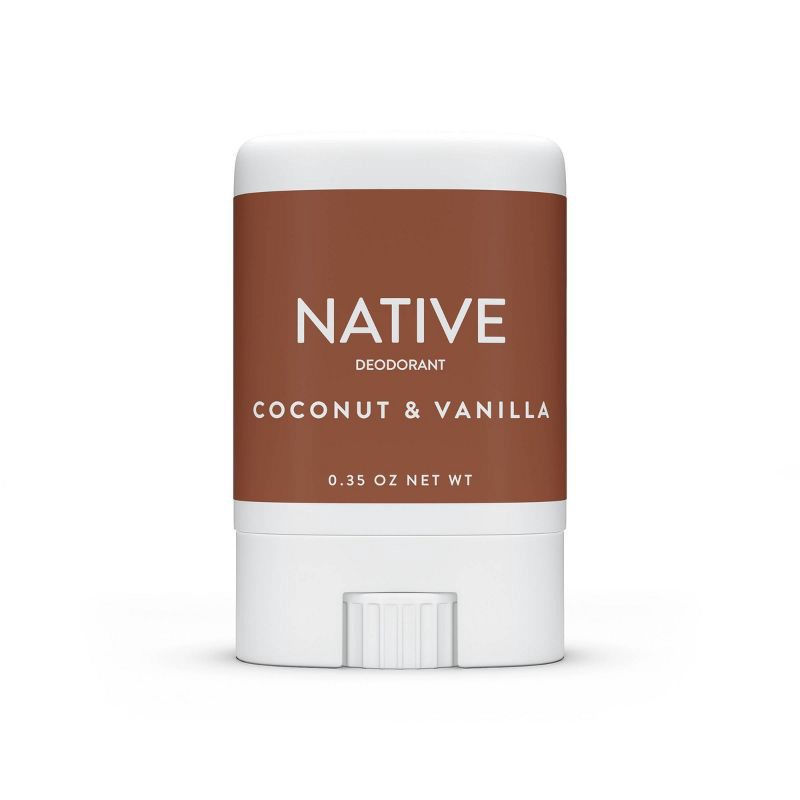 slide 1 of 5, Native Deodorant - Coconut & Vanilla - Aluminum Free - Trial Size 0.35 oz, 0.35 oz