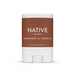 Native Deodorant - Coconut & Vanilla - Aluminum Free - Trial Size 0.35 oz