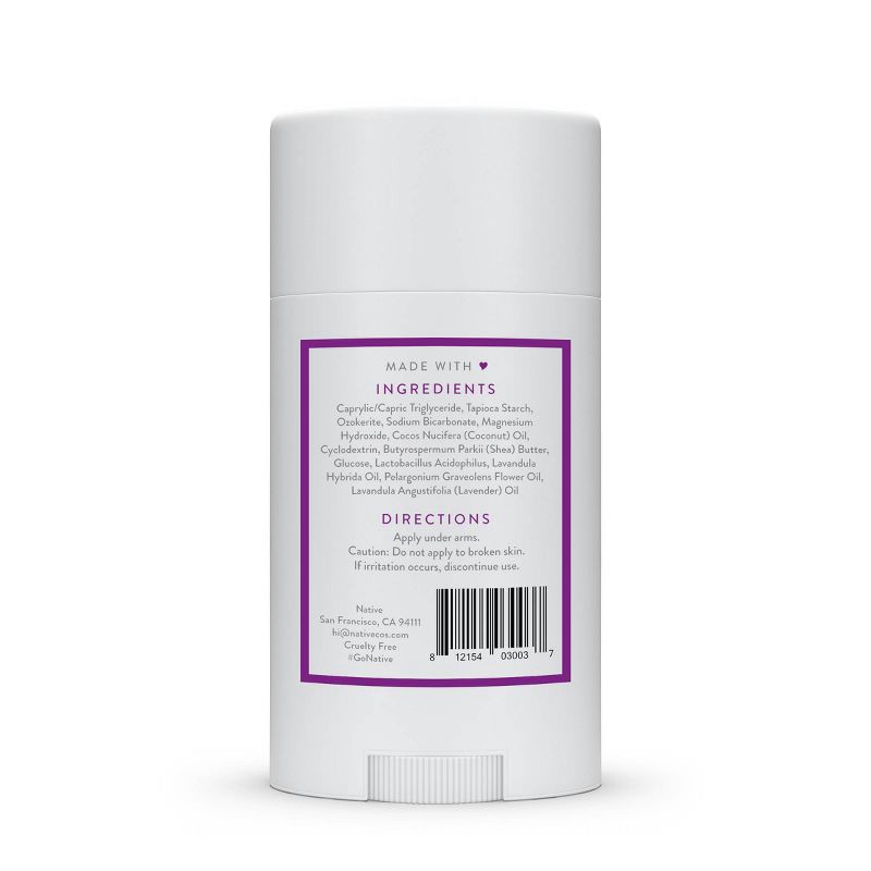 slide 2 of 9, Native Deodorant - Lavender & Rose - Aluminum Free - 2.65 oz, 2.65 oz