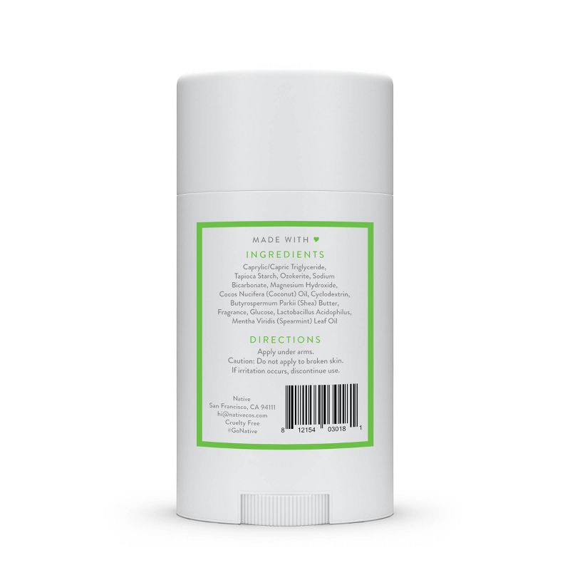 slide 2 of 8, Native Deodorant - Cucumber & Mint - Aluminum Free - 2.65 oz, 2.65 oz