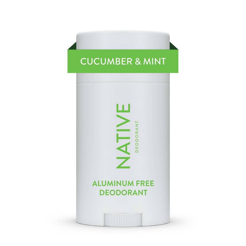 slide 1 of 8, Native Deodorant - Cucumber & Mint - Aluminum Free - 2.65 oz, 2.65 oz