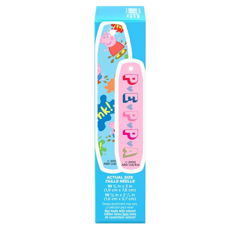 slide 8 of 8, Band-Aid Adhesive Peppa Pig Bandages - 20ct, 20 ct