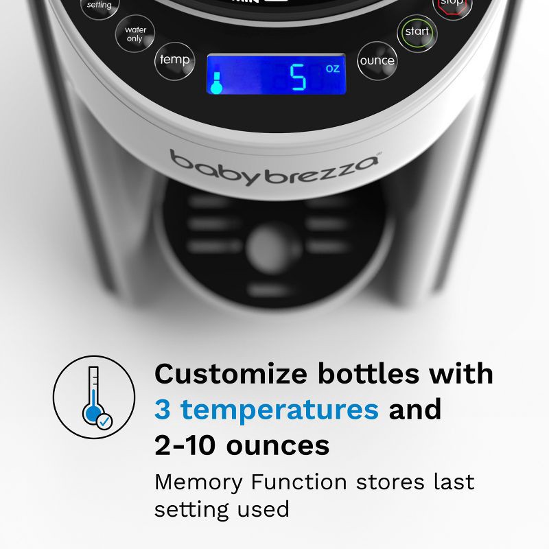 slide 3 of 9, Baby Brezza Formula Pro Advanced Formula Dispenser - White, 1 ct