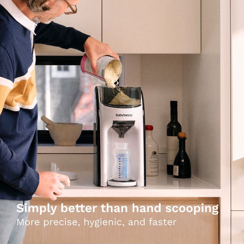 slide 5 of 10, Baby Brezza Formula Pro Advanced Formula Dispenser - White, 1 ct