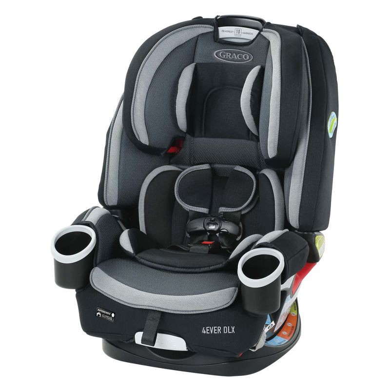 slide 1 of 9, Graco 4Ever DLX All-In-One Convertible Car Seat - Aurora, 1 ct