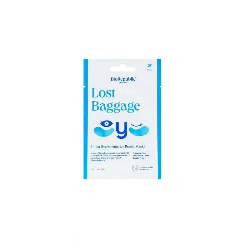 slide 8 of 8, BioRepublic SkinCare Lost Baggage Eye Mask - 0.34oz, 0.34 oz