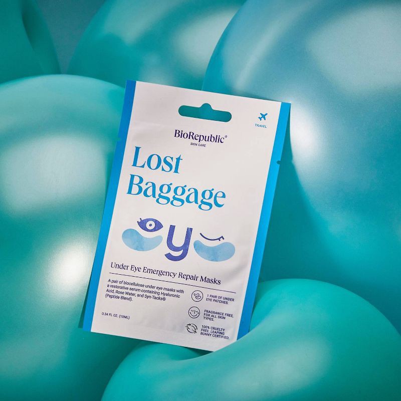 slide 2 of 8, BioRepublic SkinCare Lost Baggage Eye Mask - 0.34oz, 0.34 oz