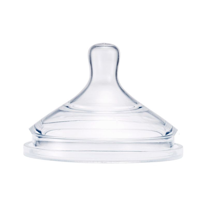 slide 2 of 10, Boon NURSH Silicone Bottle Nipples - Fast Flow - 3pk, 3 ct