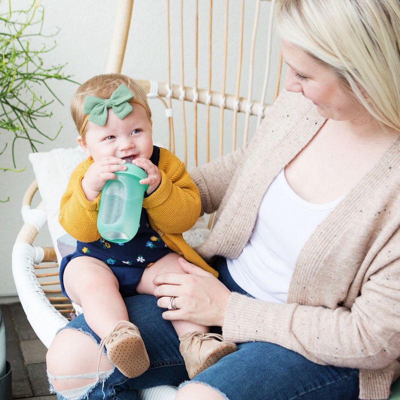 slide 5 of 10, Boon NURSH Silicone Bottle Nipples - Fast Flow - 3pk, 3 ct