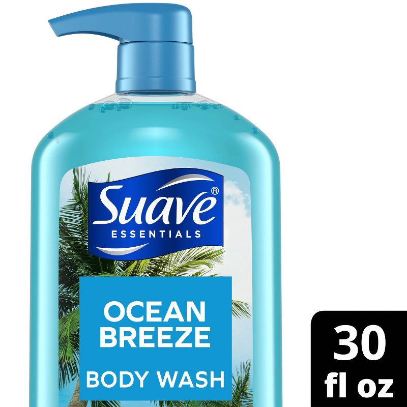 slide 1 of 1, Suave Ocean Breeze Refreshing Body Wash Pump - 30 fl oz, 30 fl oz