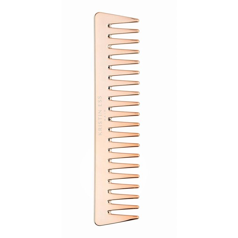 slide 1 of 3, Kristin Ess Wide Tooth Detangling Hair Comb - Gently Detangles Hair + Scalp Stimulating, 1 ct