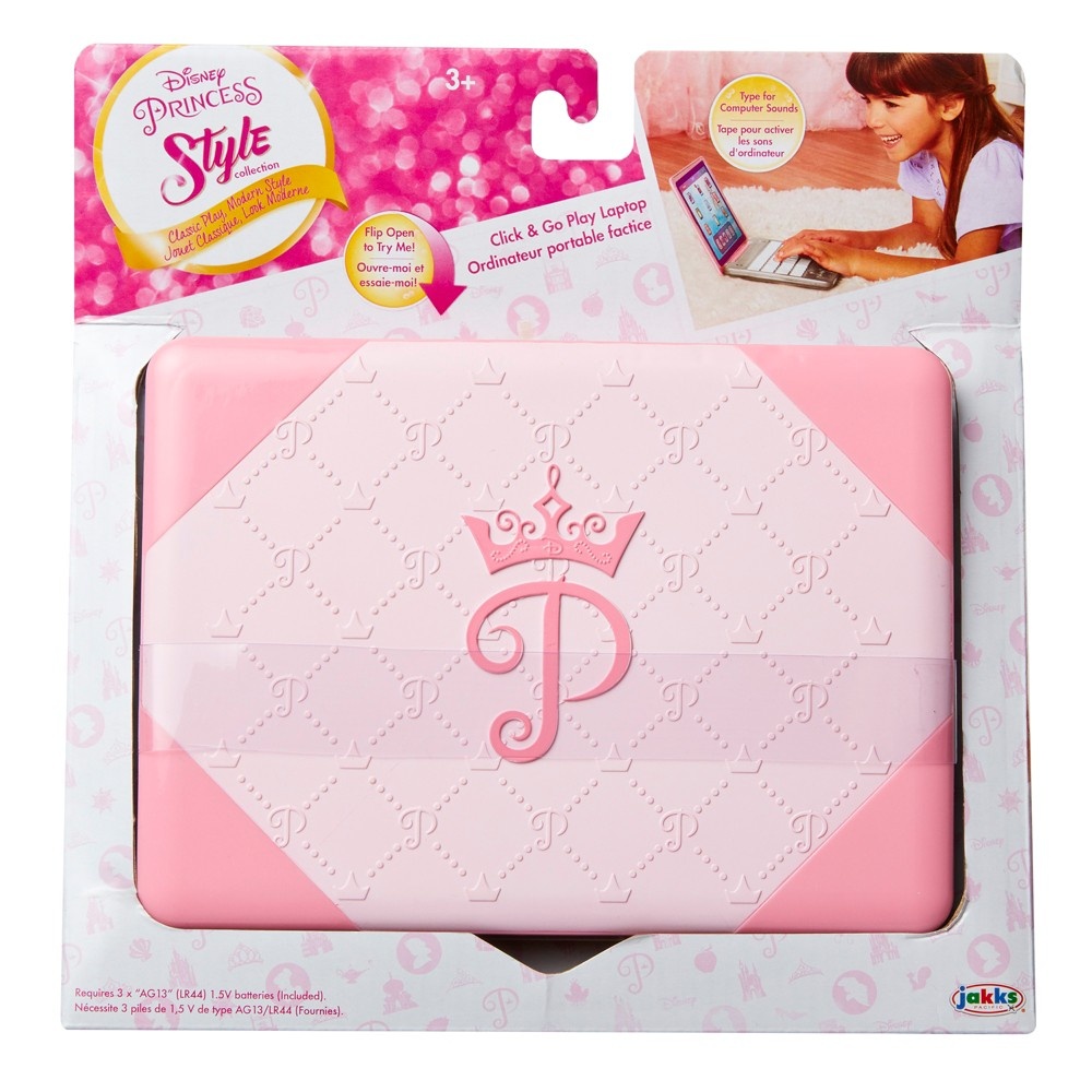 slide 2 of 6, Disney Princess Style Collection Laptop with Lights and Sounds, 1 ct