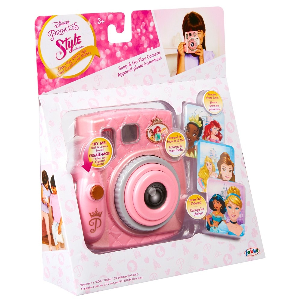 slide 7 of 11, Disney Princess Style Collection Snap & Go Play Camera, 1 ct