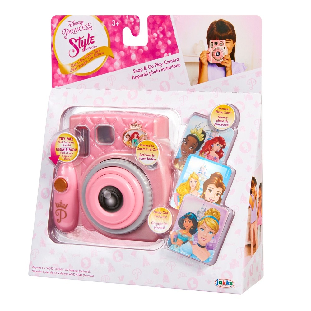 slide 8 of 11, Disney Princess Style Collection Snap & Go Play Camera, 1 ct