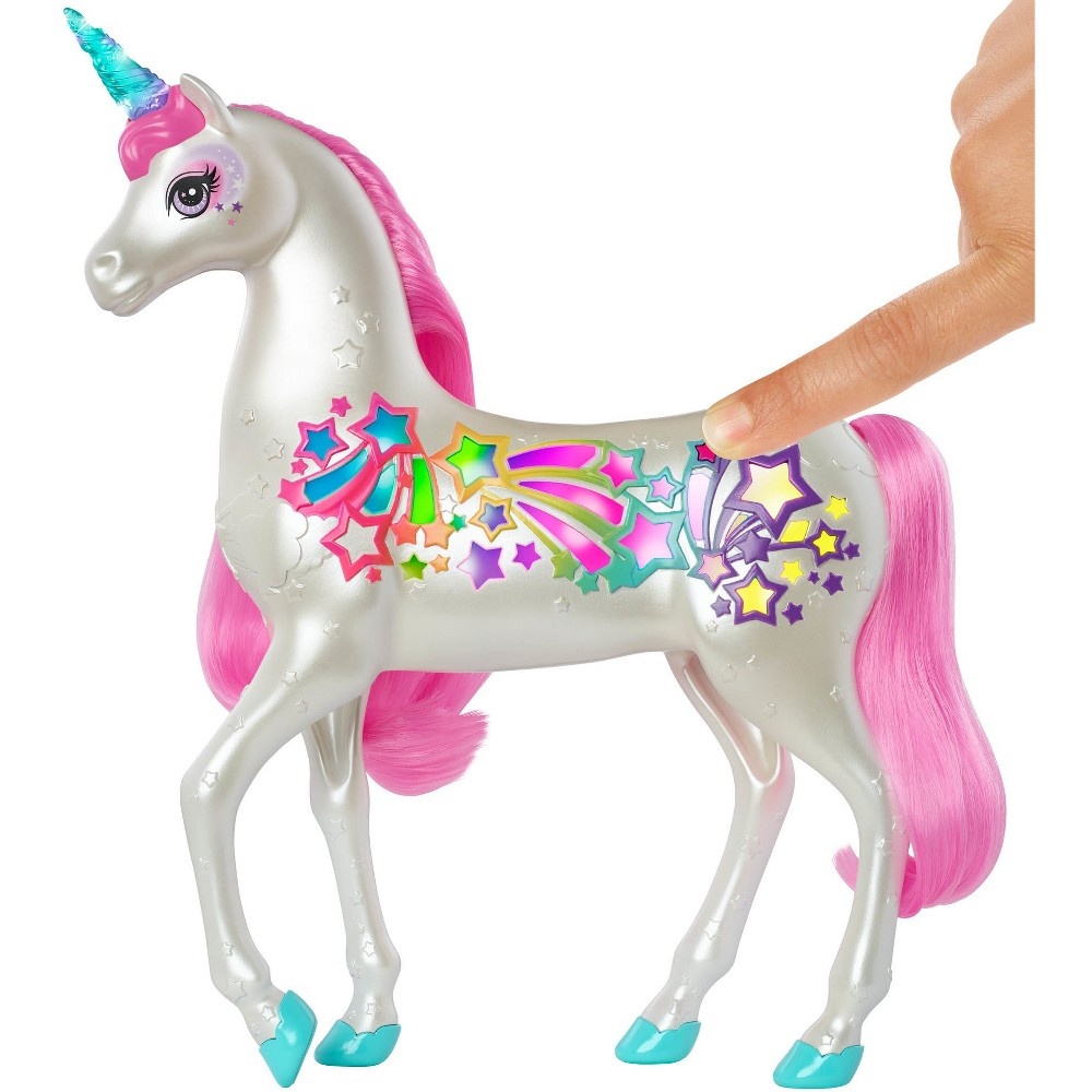 slide 10 of 10, Barbie Dreamtopia Brush 'n Sparkle Unicorn, 1 ct