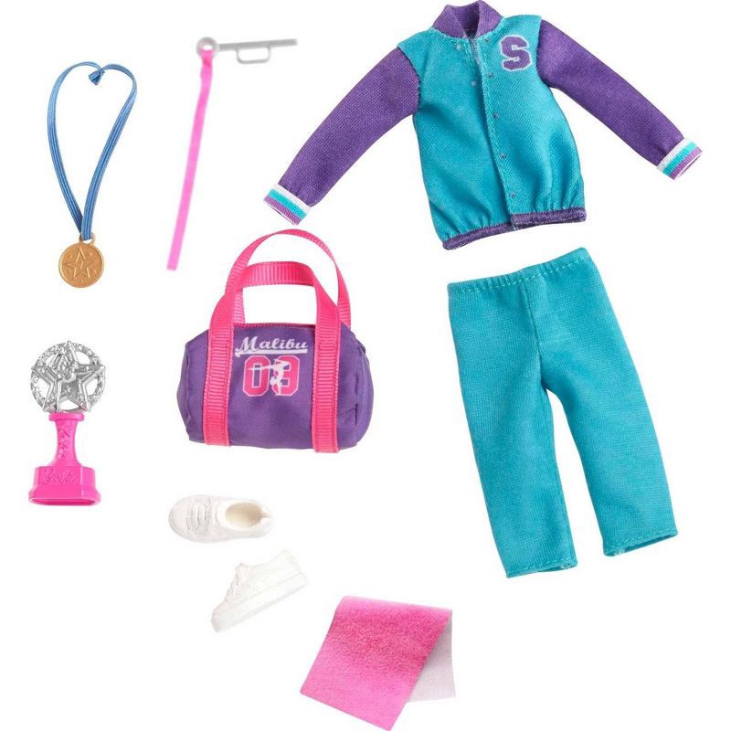 slide 5 of 6, Barbie Team Stacie Doll Gymnastics Playset with Accessories, 1 ct