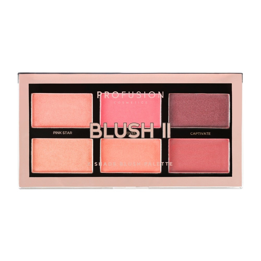 slide 2 of 3, Profusion Cosmetics Blush Palette II, 3.5 oz