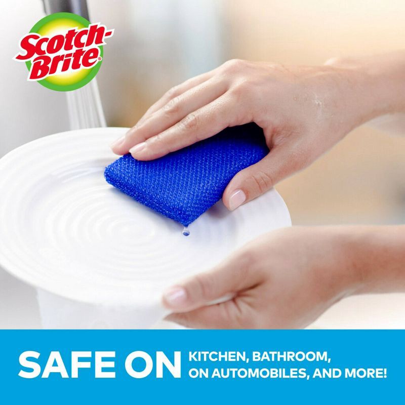 slide 2 of 12, Scotch-Brite Dobie Cleaning Pads - Colors - 3ct, 3 ct