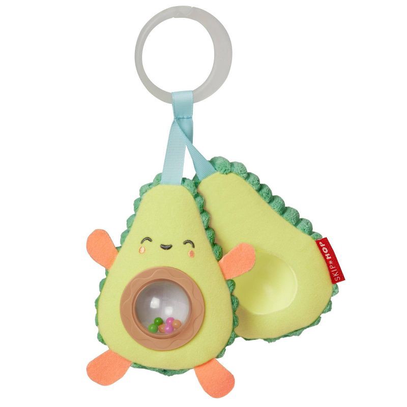 slide 2 of 9, Skip Hop Farmstand Avocado Stroller Toy - Green, 1 ct