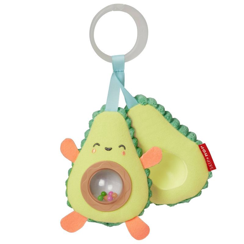 slide 1 of 9, Skip Hop Farmstand Avocado Stroller Toy - Green, 1 ct