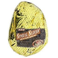 H-E-B Fully Cooked Spiral Sliced Whole Honey Cured Ham