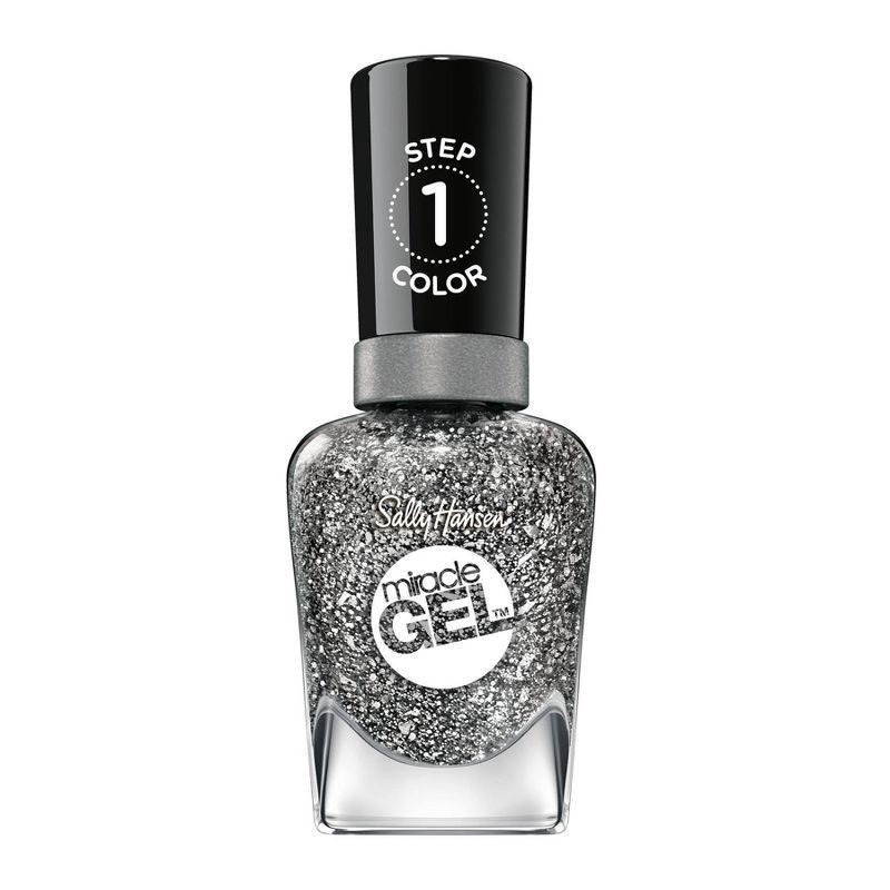 slide 1 of 7, Sally Hansen Miracle Gel Nail Color - Deep Sea Diamond, 50 fl oz